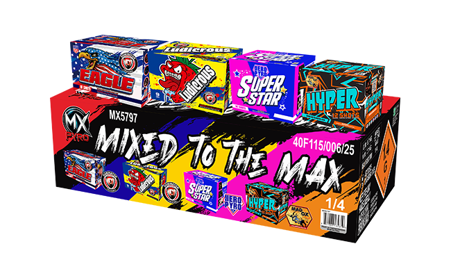 Mixed to the Max 4-pack